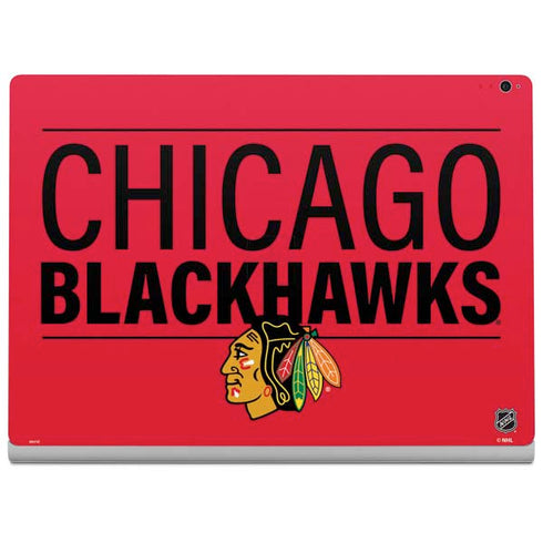 NHL Chicago Blackhawks Lineup Surface Book 2 15in Skin